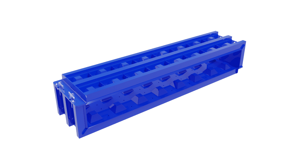 Moule pour blocs de béton 2400-600-300