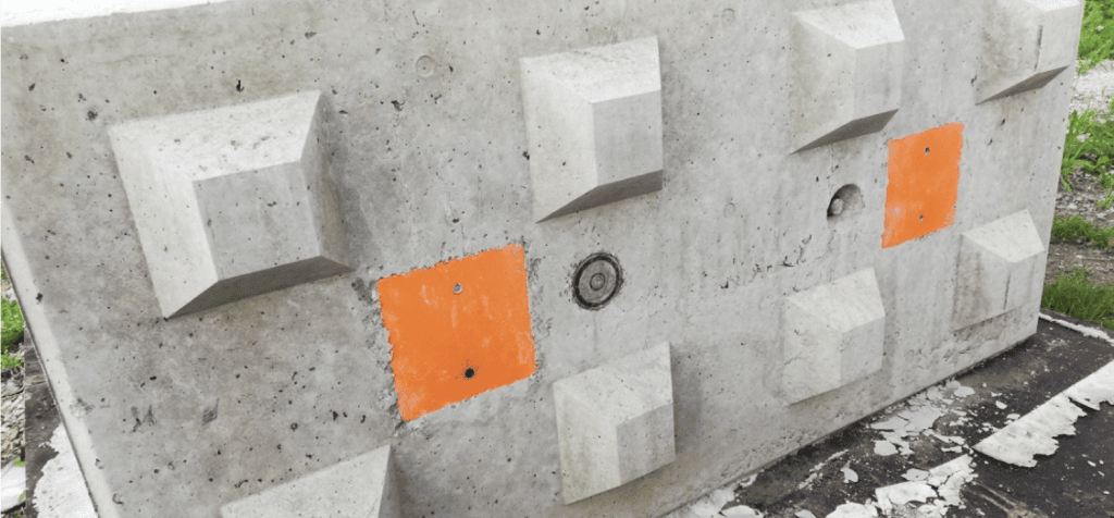 Beam Through solution offers the possibility to produce blocks with holes through them